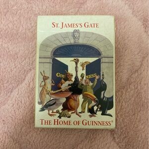 Vintage 1 Deck Guinness St James's Gate The Home of Guinness Zoo Playing Cards